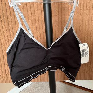 Champion Black and Gray Sports Bra